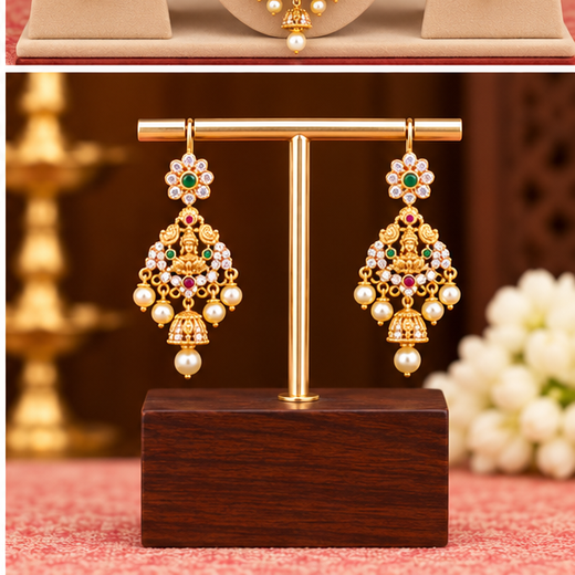 Long Gold Necklace - Image 4