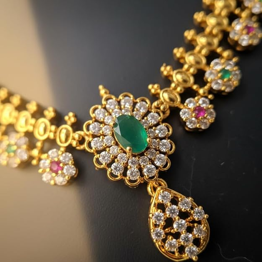 Matte finishing Short Necklace - Image 4