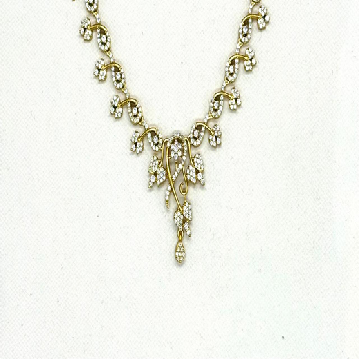 Carlton london cubic zirconia short necklace - Image 2