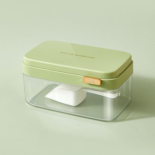 Ice Cube Tray with Lid and Container