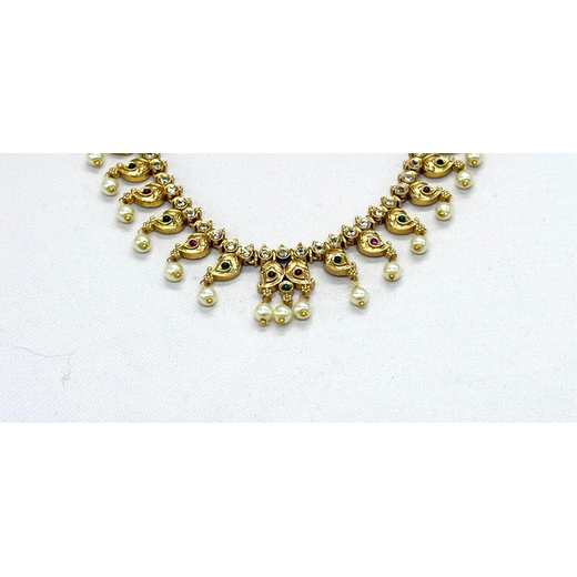 Matte finishing Mango Short Necklace - Image 2