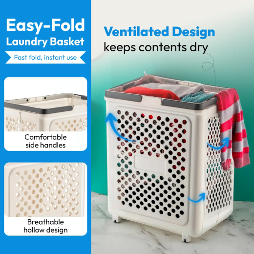 Collapsible Laundry Basket - Image 2