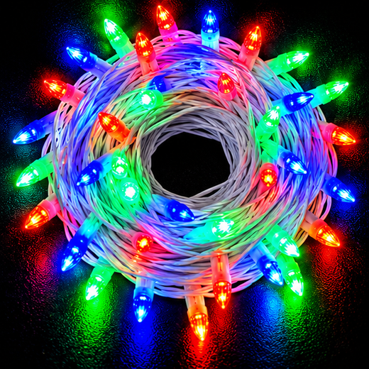 33M Multicolour RGB Rocket String Light (68/62 Bulb) (5 MM) (Print 45M) 🚀✨ - Image 4