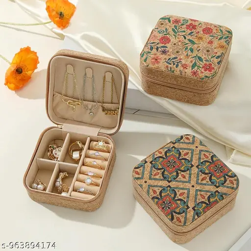 Printed PU Jewellery Box - Image 3