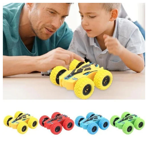 Double-Sided 4 Wheel Wall Climbing Car