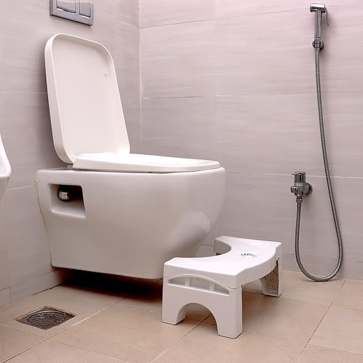 Toilet Stool For Western Toilet Adjustable