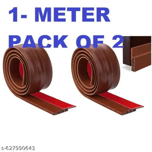 Door Bottom Sealing Strip (1meter) (brown) - Image 2