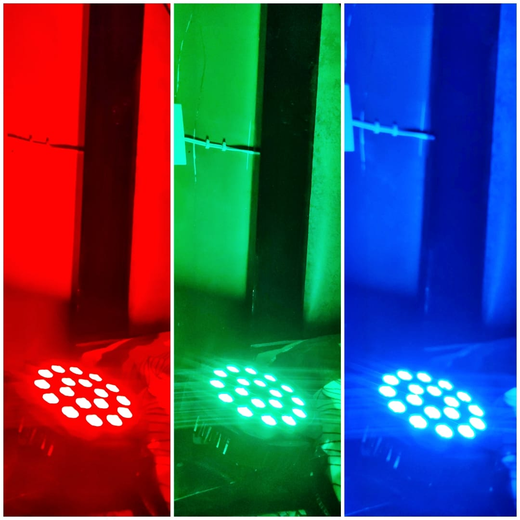 RGB 18 LED Multicolour Par Light ✨