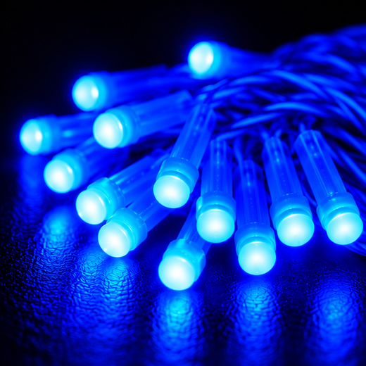15M Pixel Blue String Light (60/48 Bulb) (8 MM) (Print 20M) ✨ - Image 4