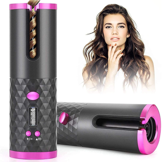 Wireless USB Automatic Hair Curler
