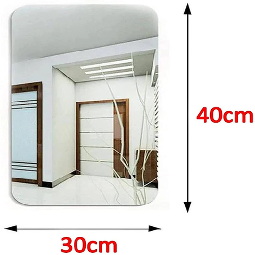 Rectangle Shape Sticker Magic Mirror