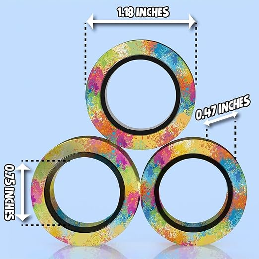 Magnetic Fidget Rings - Image 3