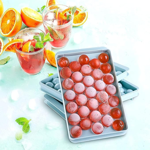 33 Cavity Mini Round Ice Plastic tray - Image 2