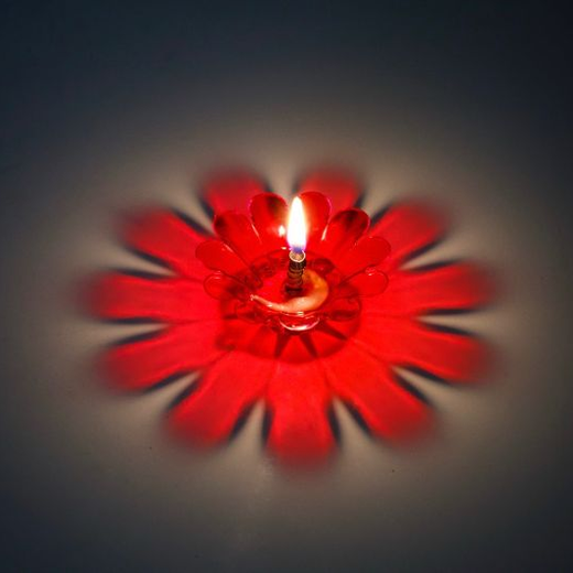 Colourful Shadow Diya With (12 Piece Set) 🪔 - Image 3