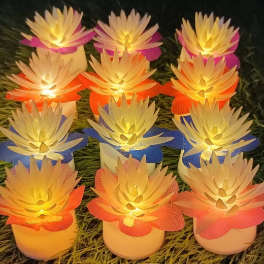 Flower LED Tea Light Candle🕯️🌺