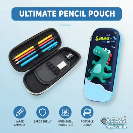 3D Dinosaur Pencil Case Pouch - Image 2