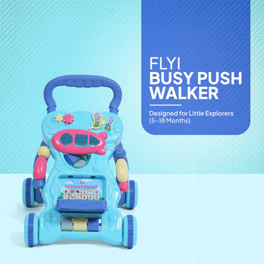 FLYI Activity Walker with Busy Board for Early Steps(5-18 Months) - Image 2