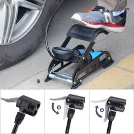 Double Cylinder Foot Pump - Image 3