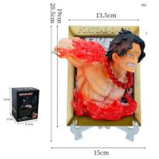 21*14 cm Big Ace One Piece Frame 3D