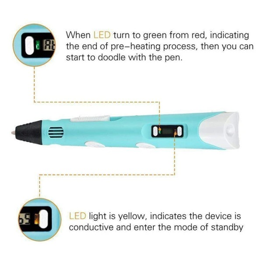 3D PEN WITH LED - Image 2