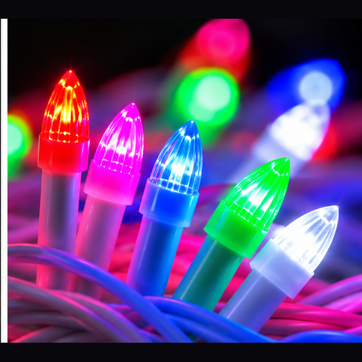 15M Multicolour RGB Rocket String Light (32/28 Bulb) (5 MM) (Print 20M) 🚀✨ - Image 2