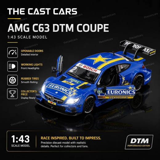 CCA 1:43 MERC AMG C63 DTM - Image 4