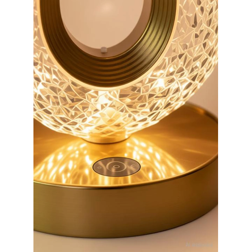 3 Mode Rechargable Crystal LED Lamp (L-003) - Image 2