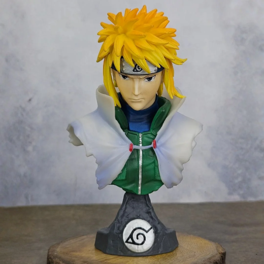 Minato Namikaze Yellow Flash Bust – 15CM - Image 2