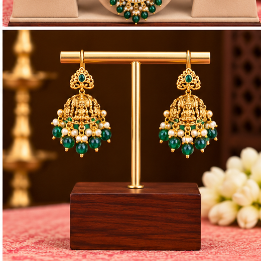 Long Gold Necklace - Image 4