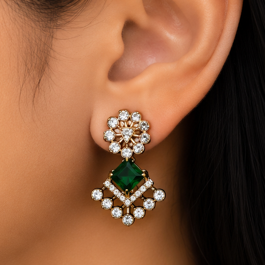 Matte Finishing Earring - Image 4
