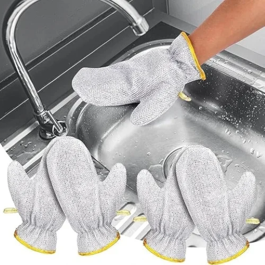 Kitchen Dish Wash Wire Gloves - Image 3
