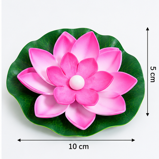 Imported Quality Lotus Flower Floting Water Sensor Candle(6 pc set)- 1 Box - Image 4