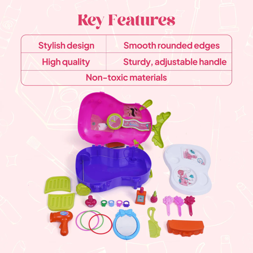 FLYI Pretend Makeup & Beauty Role Play Toy Set for Kids - Image 2
