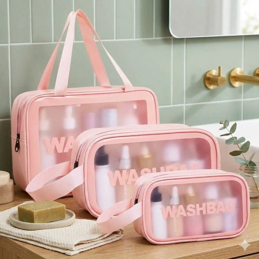 3 PCS Wash Bag