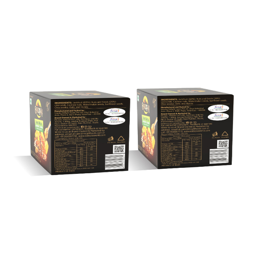 Fruit Minis I 60% Jackfruit, 20% Nut & Seeds, 20% Oats & Honey | Source of Protein & Fibre I Real Fruits I NoÂ RefinedÂ Sugar - Image 3