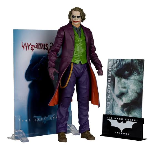 The Dark Knight Joker 12-inch large Heath Ledger Joker standing statue model boxed figure - Image 4