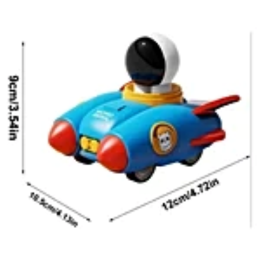 Press And Go Space Rocket Car - Image 2