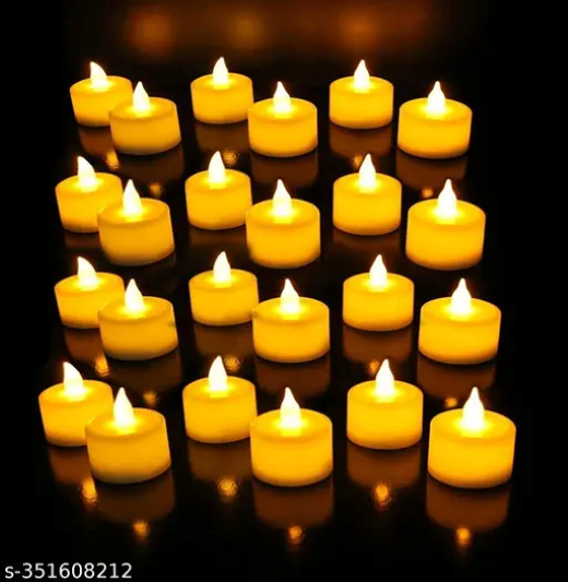 Led Light Diya (Yellow) - Image 2