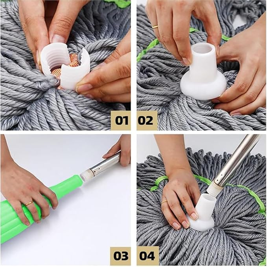 2 in 1 Dehydrated Floor Cleaning Mop - Image 3
