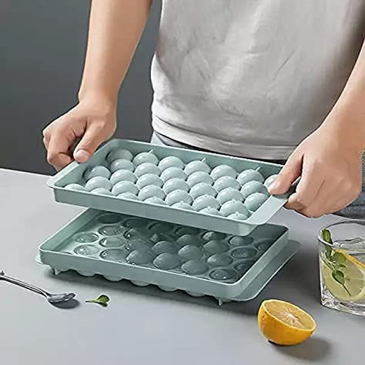33 Cavity Mini Round Ice Plastic tray - Image 4