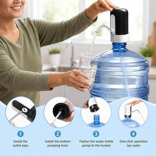 Electric Automatic Rechargeable Water Dispenser Pump - Image 3
