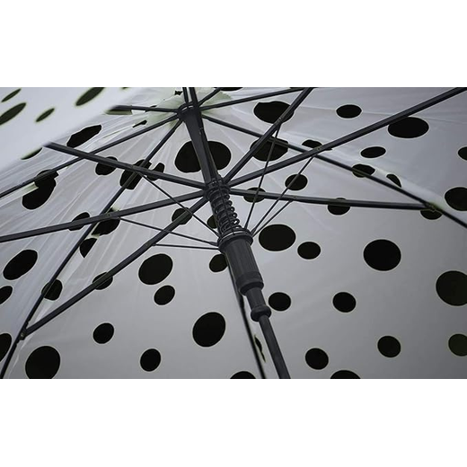 Transparent Polka Dot Umbrella - Image 2
