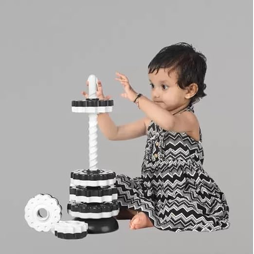 Spinning Stacking Tower Game - Image 3