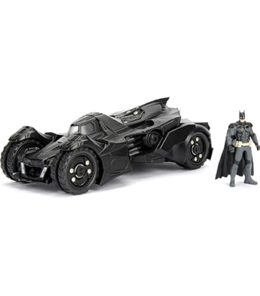 Jada Toys Batman 2015 Arkham Batmobile 1:24 Die-Cast Car - Image 4