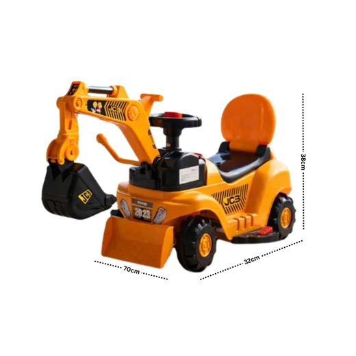 FLYI Mega EV JCB – Ride-On Excavator for Kids - Image 4