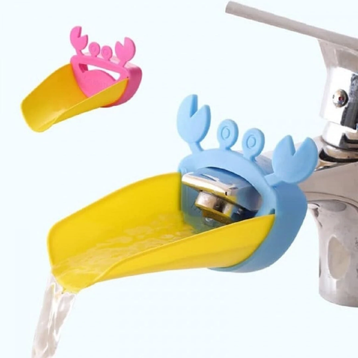 Water Faucet Extender Kids Shower Animal