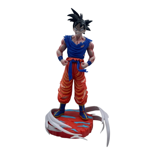 Smart Goku in angry position - Image 4