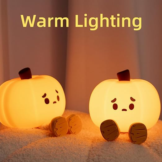 Multifunction Silicon Pumpkin Night Lamp - Image 2