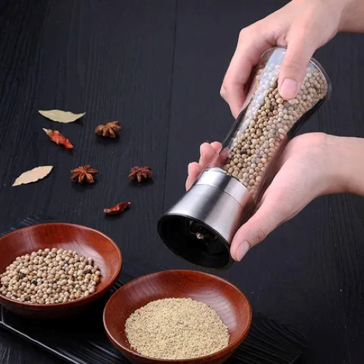 Big Glass Pepper Grinder