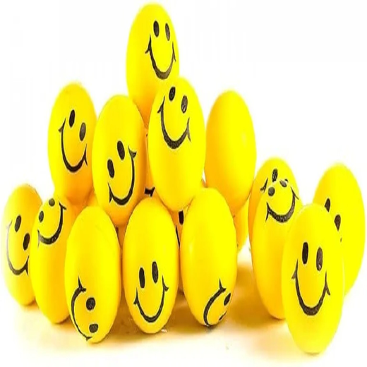 Foam Squeeze Mili Smily Ball